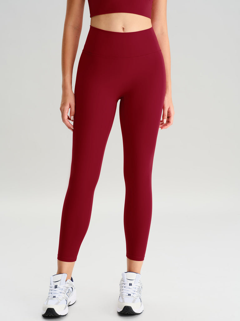 Women's Knitted Nylon Leggings Sustainable Yoga Bottoms - BERLOOK