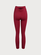 Women's Knitted Nylon Leggings Sustainable Yoga Bottoms - BERLOOK