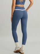Women's Knitted Nylon Leggings Sustainable Yoga Bottoms - BERLOOK