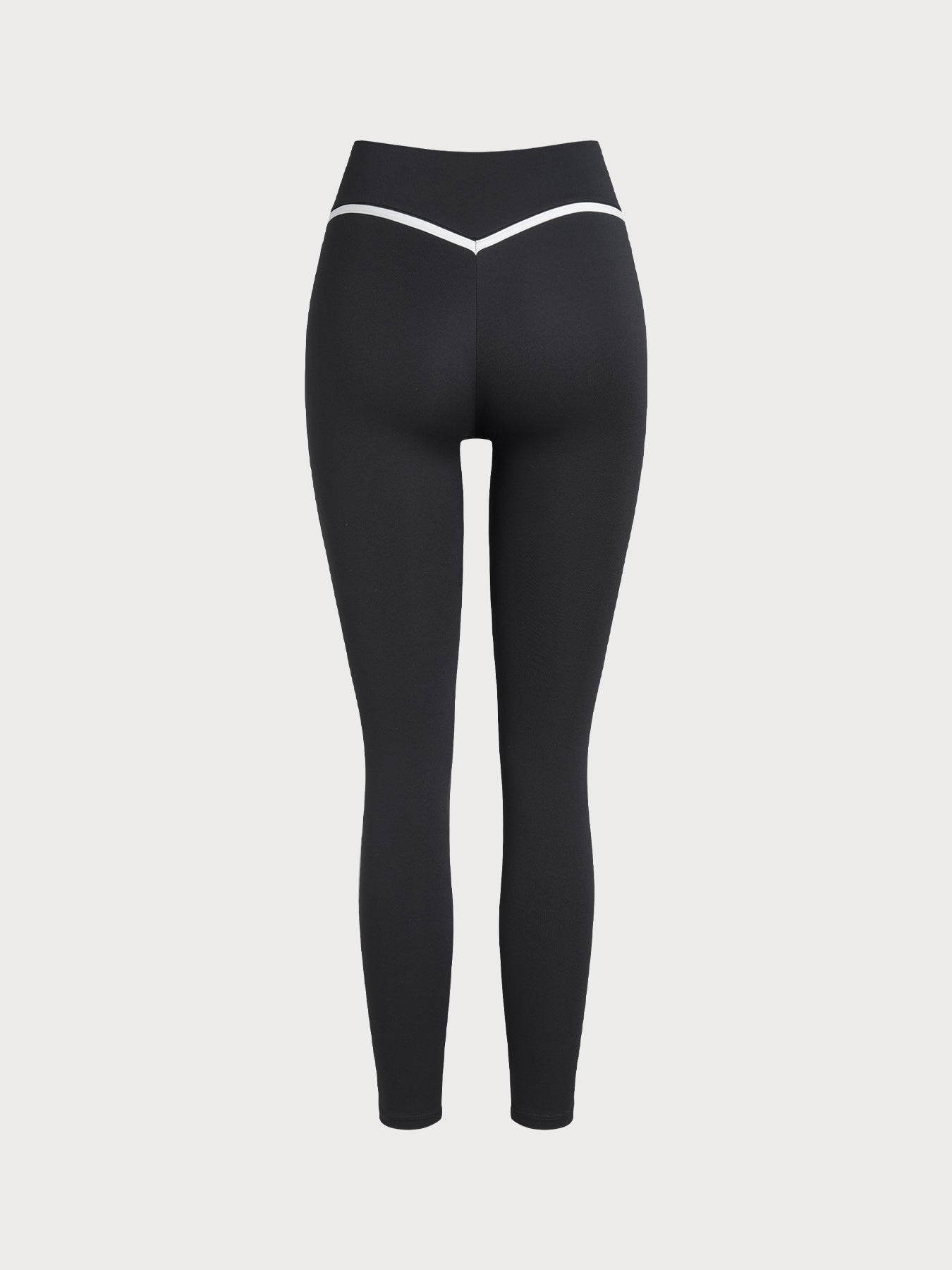 Women's Knitted Nylon Leggings Sustainable Yoga Bottoms - BERLOOK