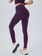Women's Knitted Nylon Leggings Sustainable Yoga Bottoms - BERLOOK
