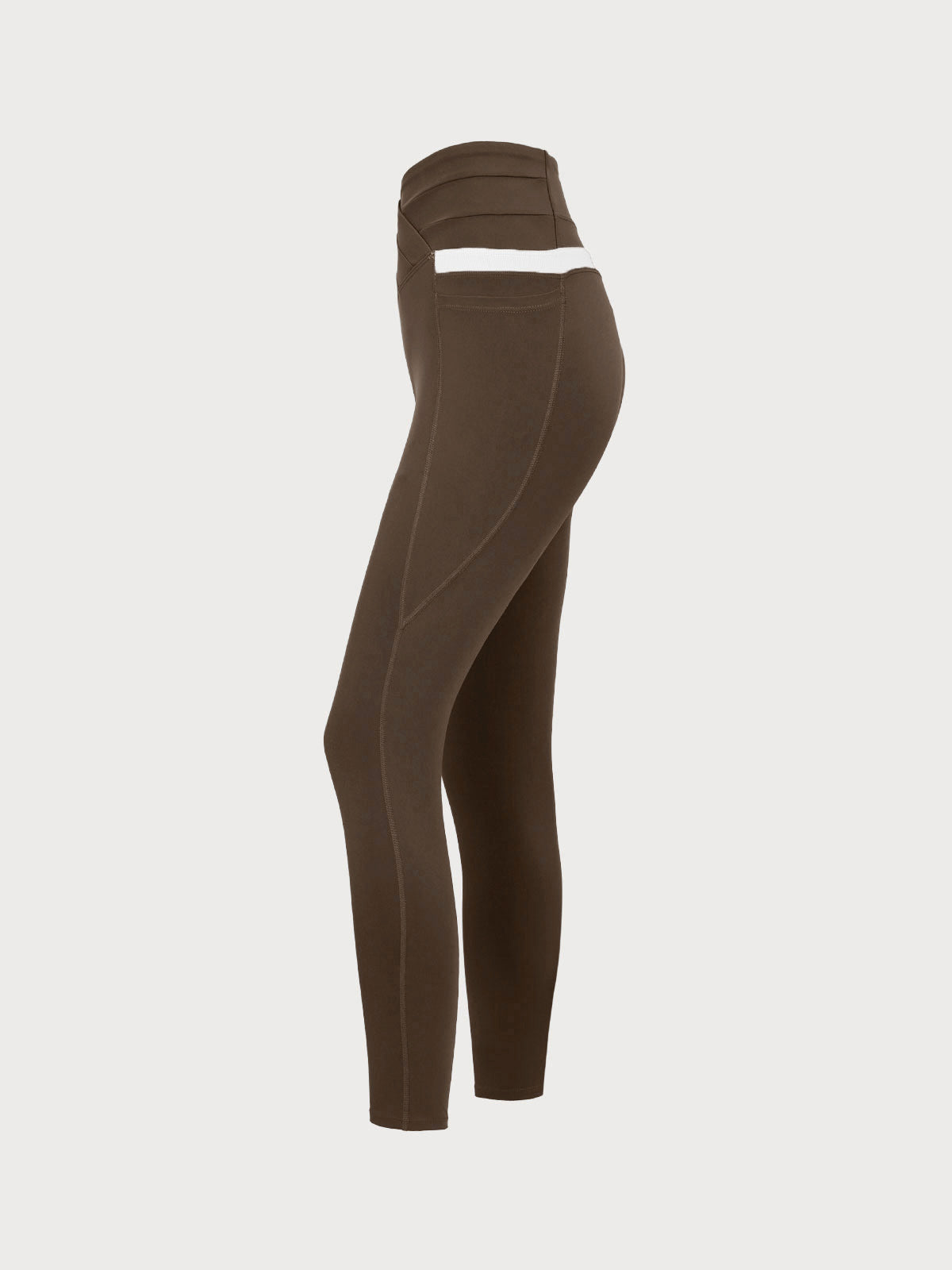 Women's Knitted Nylon Leggings Sustainable Yoga Bottoms - BERLOOK