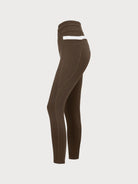 Women's Knitted Nylon Leggings Sustainable Yoga Bottoms - BERLOOK