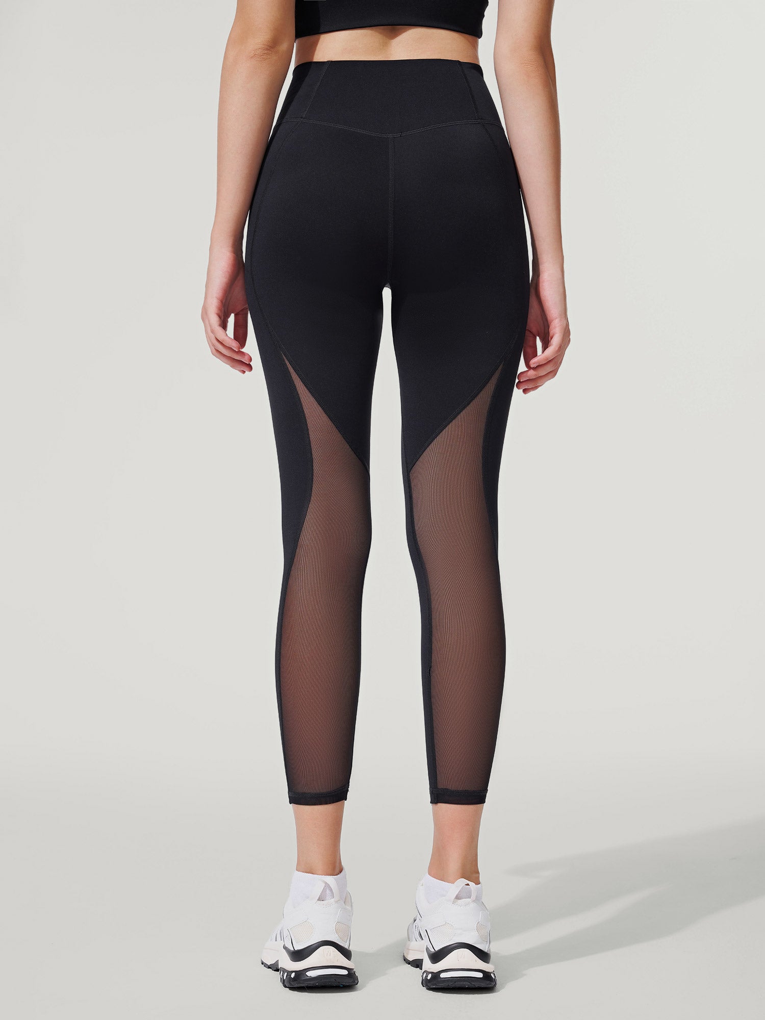 Women's Knitted Nylon Leggings Sustainable - BERLOOK - 03