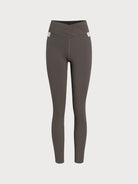 Women's Knitted Nylon Leggings Sustainable Yoga Bottoms - BERLOOK