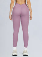 Women's Knitted Nylon Leggings Sustainable Yoga Bottoms - BERLOOK