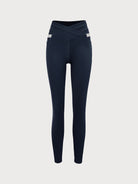 Women's Knitted Nylon Leggings Sustainable Yoga Bottoms - BERLOOK