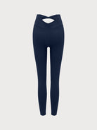 Women's Knitted Nylon Leggings Sustainable Yoga Bottoms - BERLOOK