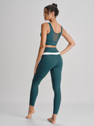Women's Knitted Nylon Leggings Sustainable Yoga Bottoms - BERLOOK
