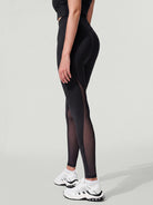 Women's Knitted Nylon Leggings Sustainable - BERLOOK - 01