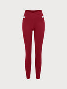 Women's Knitted Nylon Leggings Sustainable Yoga Bottoms - BERLOOK