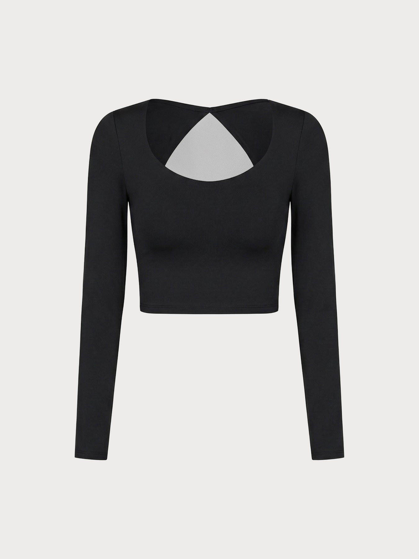 Women's Knitted Nylon Long Sleeved Top Sustainable Yoga Tops - BERLOOK