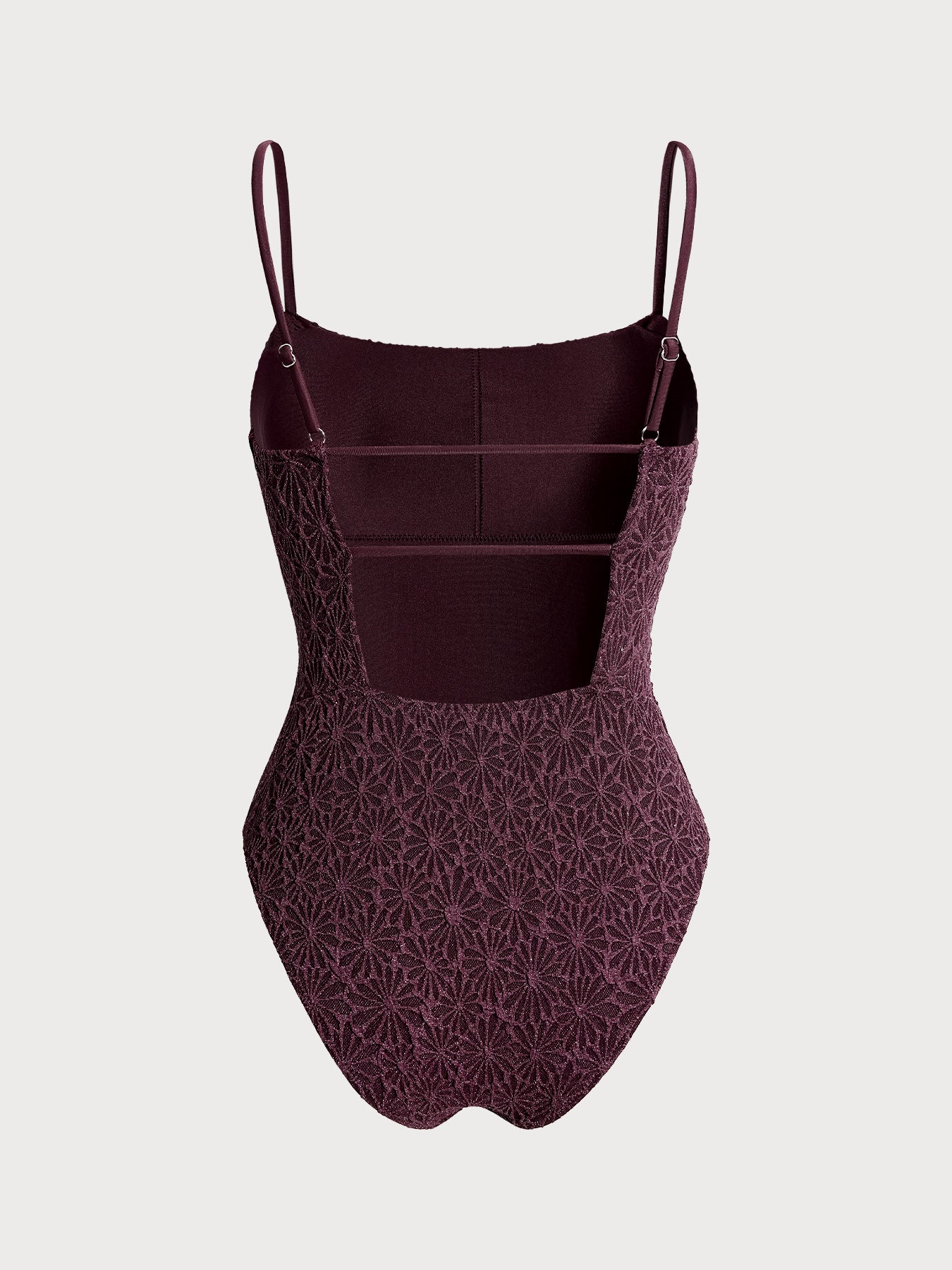 Women's Knitted Nylon One-Piece Swimsuit Sustainable One-Pieces - BERLOOK