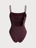 Women's Knitted Nylon One-Piece Swimsuit Sustainable One-Pieces - BERLOOK