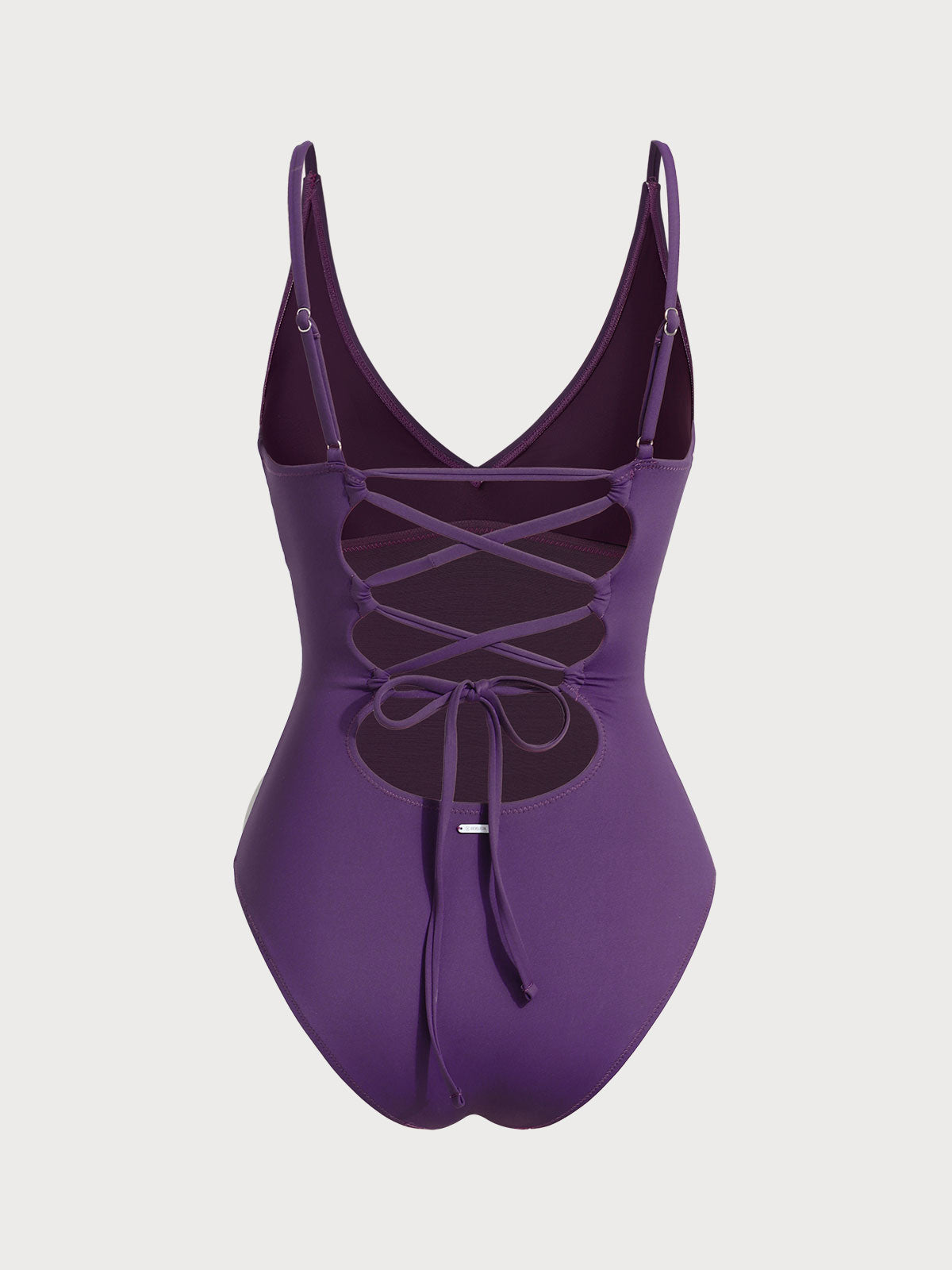 Women's Knitted Nylon One-Piece Swimsuit Sustainable One-Pieces - BERLOOK