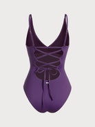 Women's Knitted Nylon One-Piece Swimsuit Sustainable One-Pieces - BERLOOK