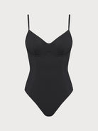 Women's Knitted Nylon One-Piece Swimsuit Sustainable One-Pieces - BERLOOK