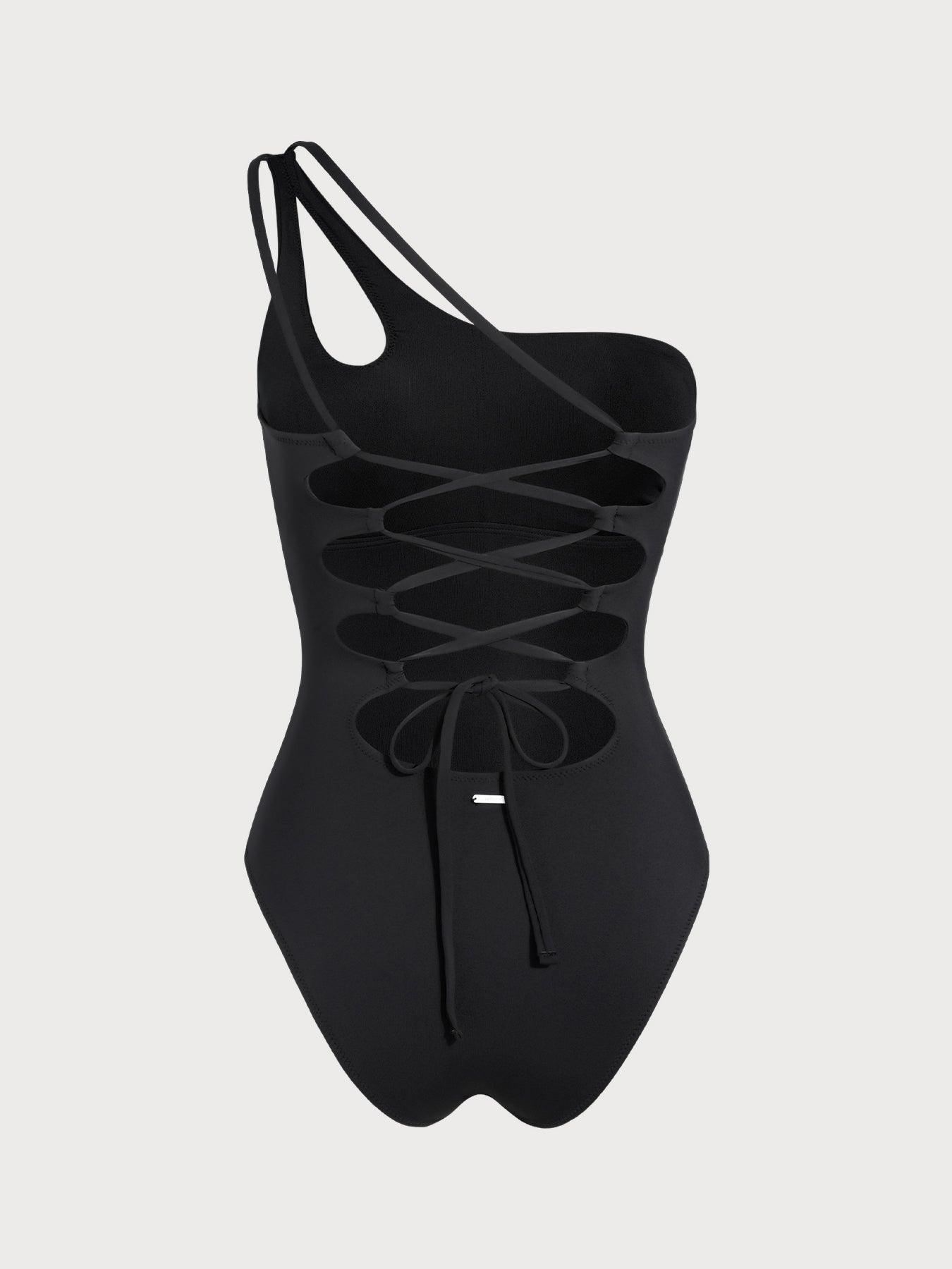 Women's Knitted Nylon One-Piece Swimsuit Sustainable One-Pieces - BERLOOK