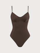 Women's Knitted Nylon One-Piece Swimsuit Sustainable One-Pieces - BERLOOK