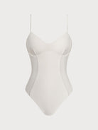 Women's Knitted Nylon One-Piece Swimsuit Sustainable One-Pieces - BERLOOK