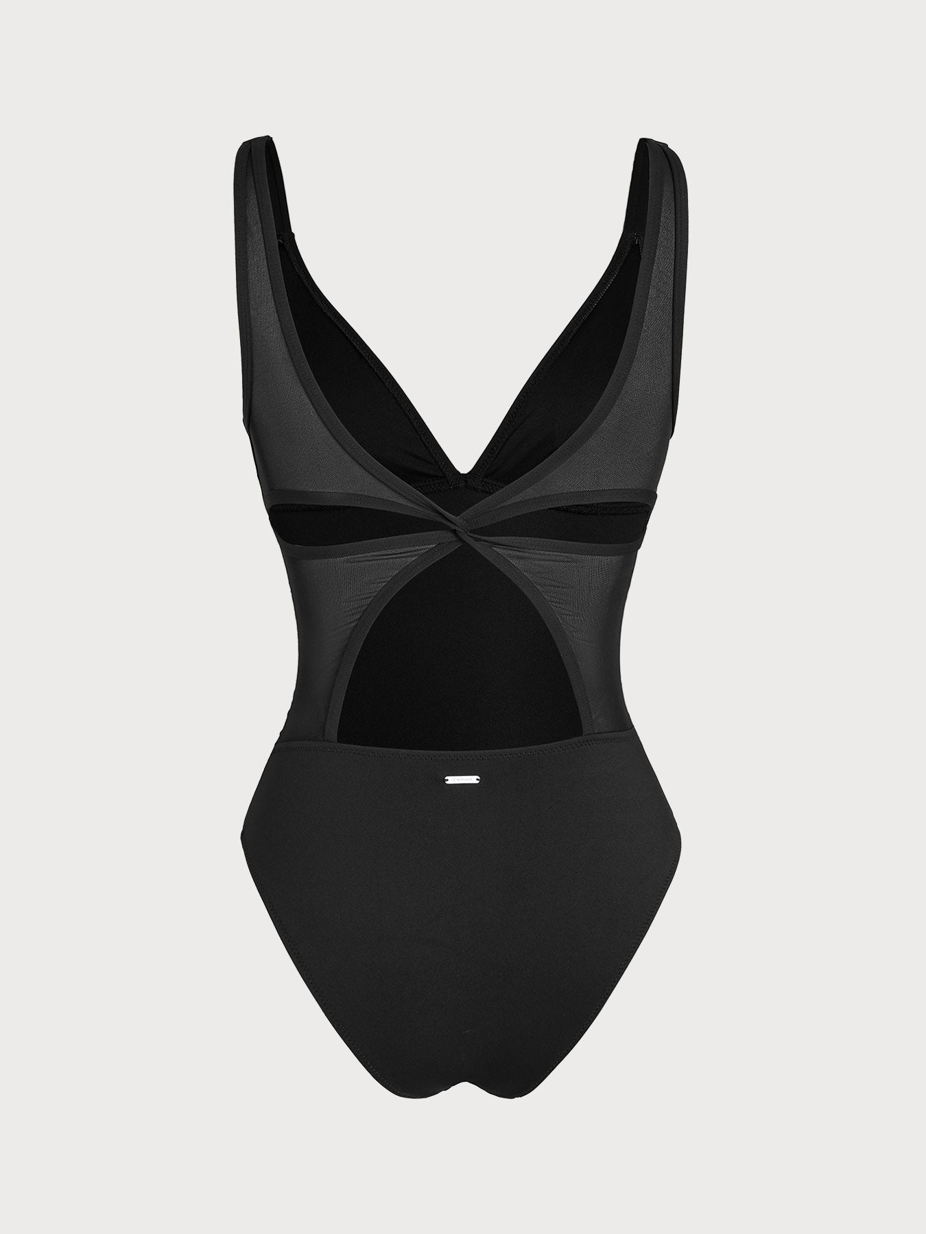 Women's Knitted Nylon One-Piece Swimsuit Sustainable One-Pieces - BERLOOK