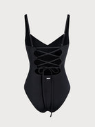 Women's Knitted Nylon One-Piece Swimsuit Sustainable One-Pieces - BERLOOK