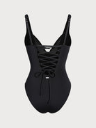 Women's Knitted Nylon One-Piece Swimsuit Sustainable One-Pieces - BERLOOK