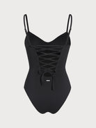 Women's Knitted Nylon One-Piece Swimsuit Sustainable One-Pieces - BERLOOK