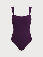 Women's Knitted Nylon One-Piece Swimwear Sustainable One-Pieces - BERLOOK