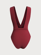Women's Knitted Nylon One-Piece Swimwear Sustainable One-Pieces - BERLOOK