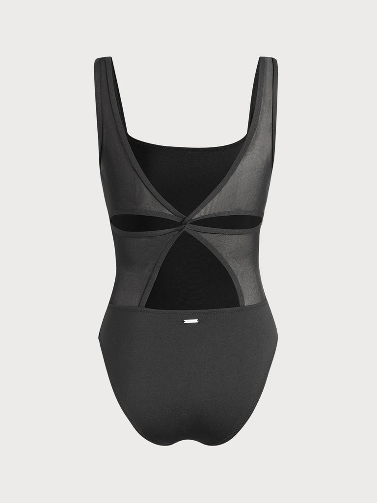 Women's Knitted Nylon One-Piece Swimwear Sustainable One-Pieces - BERLOOK