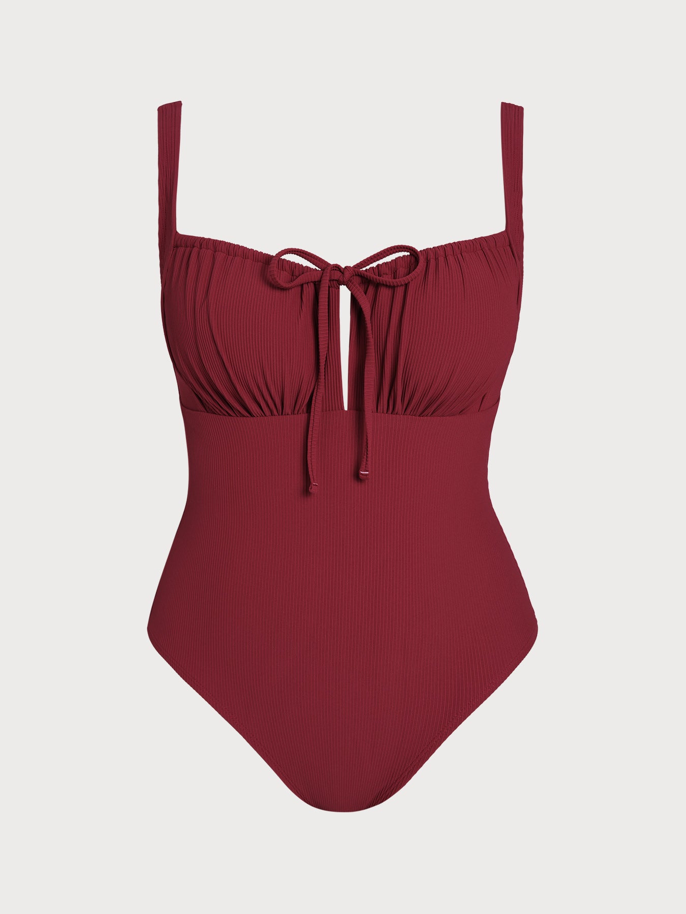 Women's Knitted Nylon Plus Size One-Pieces Sustainable Plus Size One-Pieces - BERLOOK