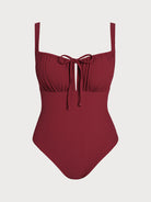 Women's Knitted Nylon Plus Size One-Pieces Sustainable Plus Size One-Pieces - BERLOOK