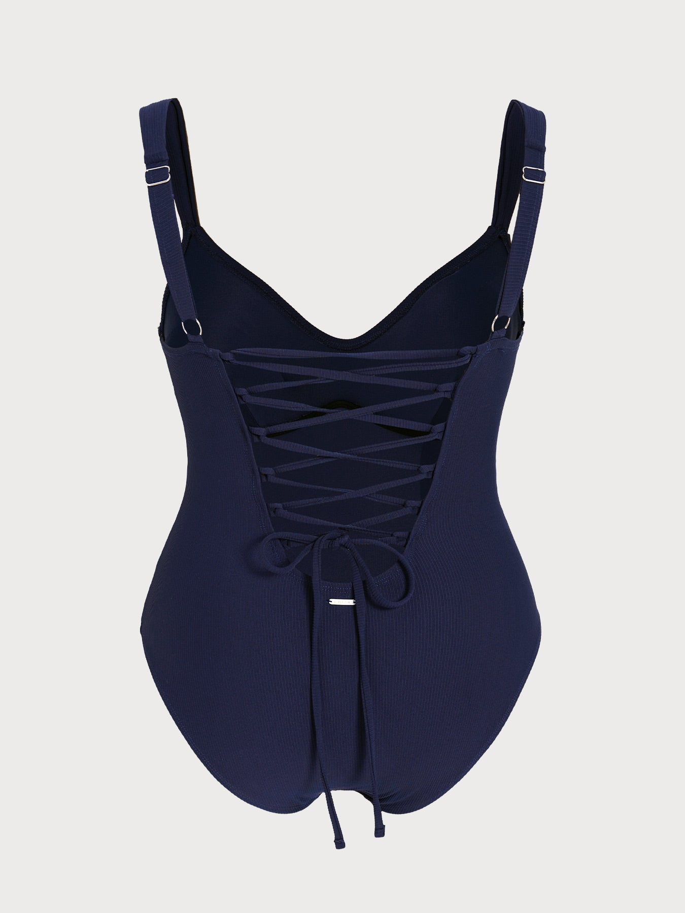 Women's Knitted Nylon Plus-size One-piece Sustainable Plus Size One-Pieces - BERLOOK