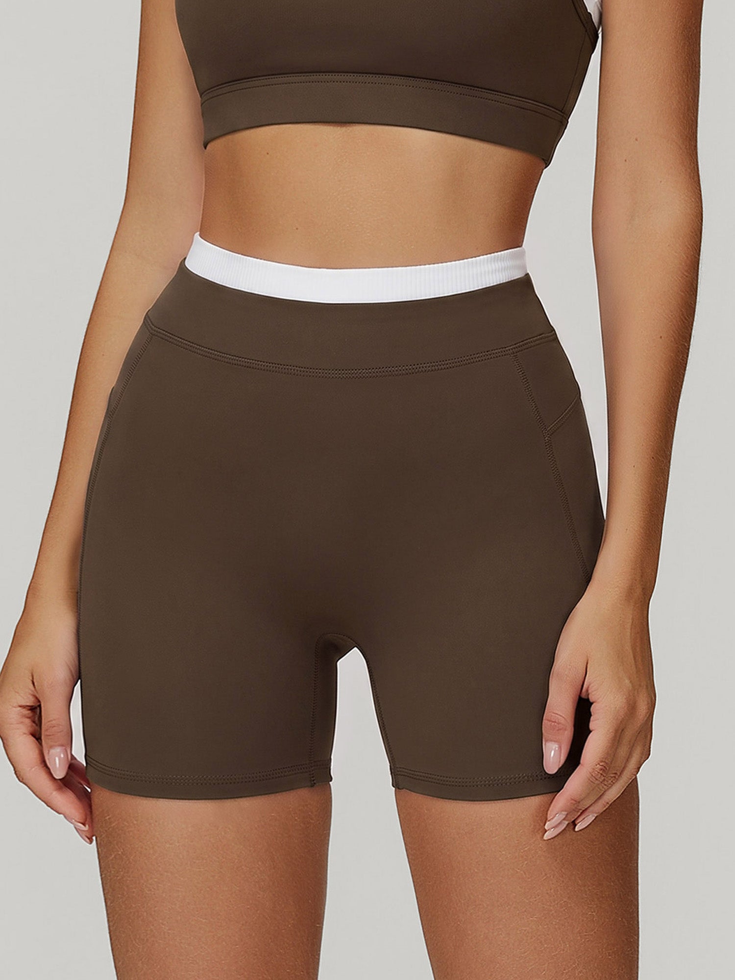 Women's Knitted Nylon Shorts Sustainable - BERLOOK