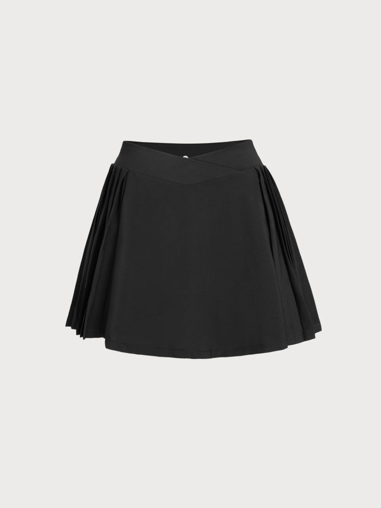 Women's Knitted Nylon Skirts Sustainable Yoga Bottoms - BERLOOK