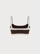 Women's Knitted Nylon Sports Bra Sustainable - BERLOOK