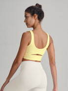 Women's Knitted Nylon Sports Bra Sustainable - BERLOOK