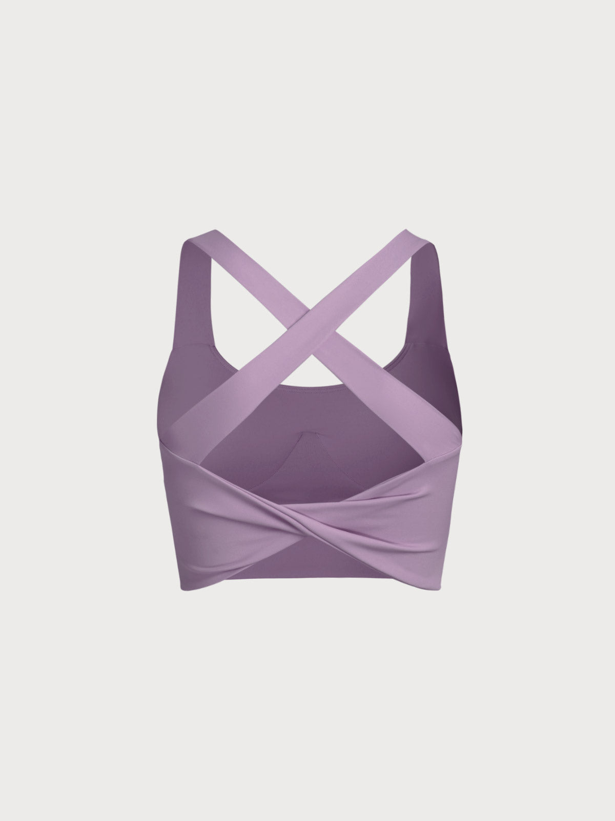 Women's Knitted Nylon Sports Bra Sustainable Yoga Tops - BERLOOK