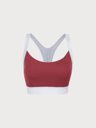 Women's Knitted Nylon Sports Bra Sustainable Yoga Tops - BERLOOK
