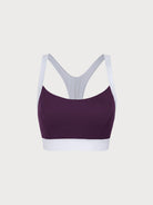 Women's Knitted Nylon Sports Bra Sustainable Yoga Tops - BERLOOK
