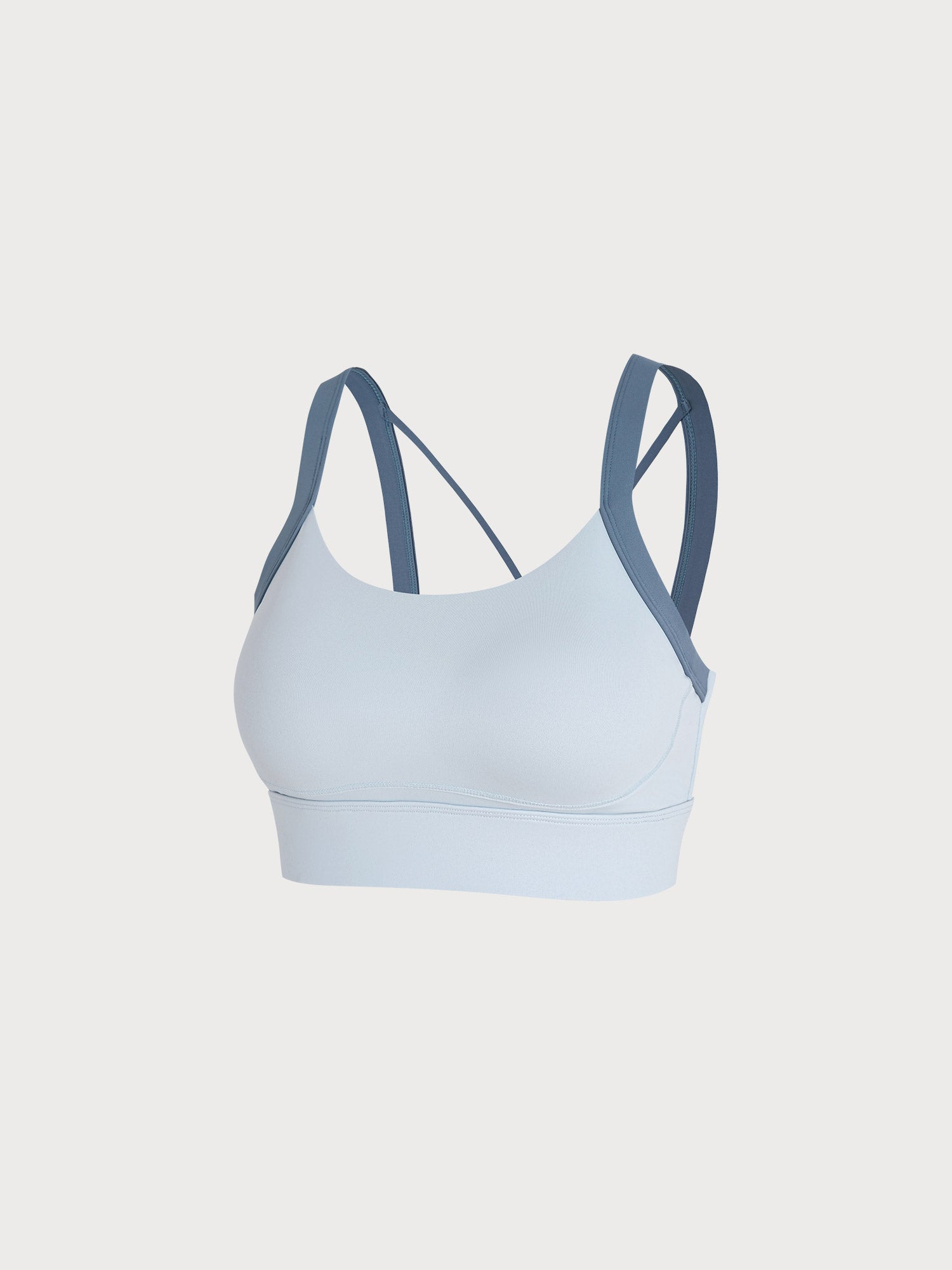 Women's Knitted Nylon Sports Bra Sustainable - BERLOOK
