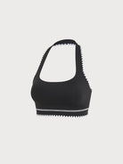 Women's Knitted Nylon Sports Bra Sustainable Yoga Tops - BERLOOK