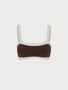 Women's Knitted Nylon Sports Bra Sustainable - BERLOOK