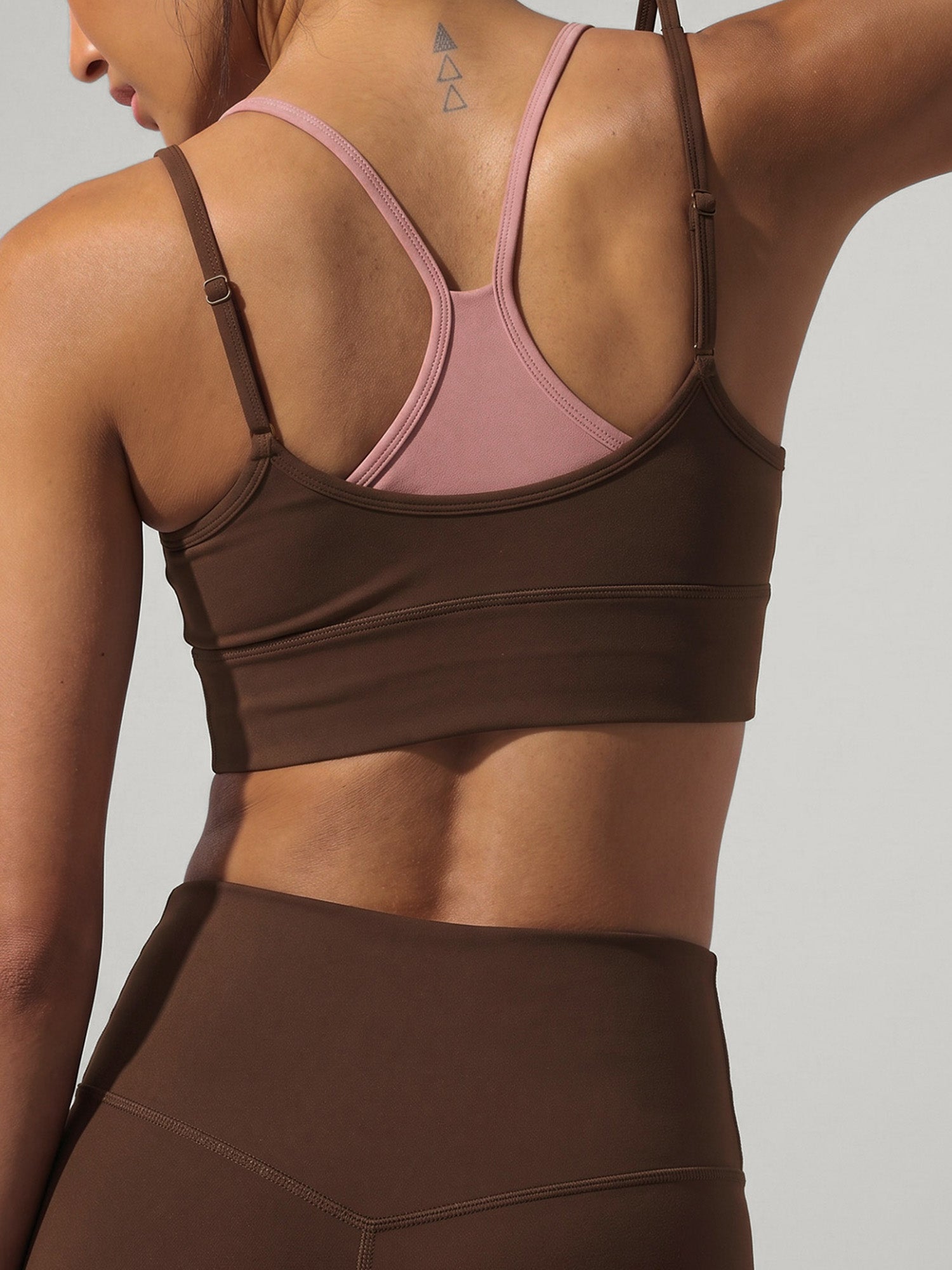 Women's Knitted Nylon Sports Bra Sustainable - BERLOOK