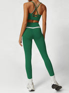 Women's Knitted Nylon Sports Bra Sustainable Yoga Tops - BERLOOK