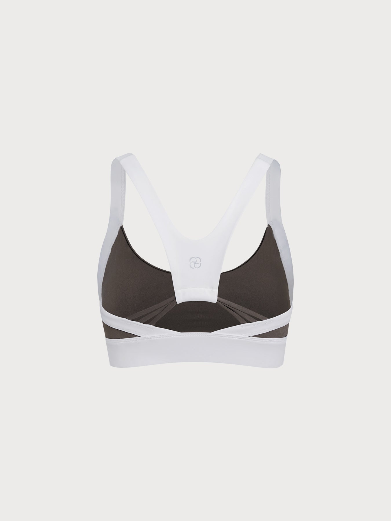Women's Knitted Nylon Sports Bra Sustainable Yoga Tops - BERLOOK