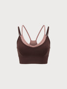 Women's Knitted Nylon Sports Bra Sustainable - BERLOOK