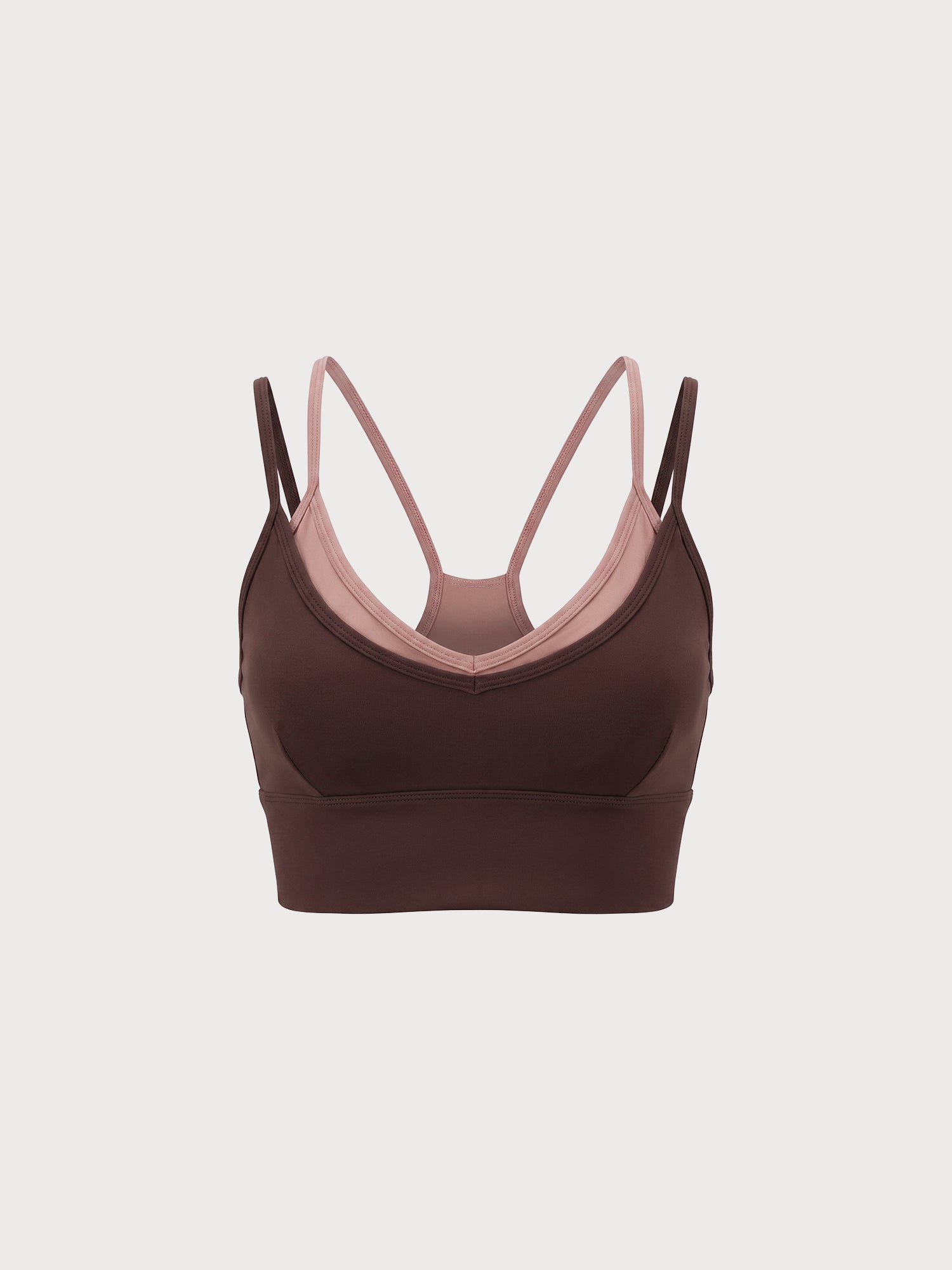 Women's Knitted Nylon Sports Bra Sustainable - BERLOOK