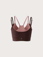 Women's Knitted Nylon Sports Bra Sustainable - BERLOOK